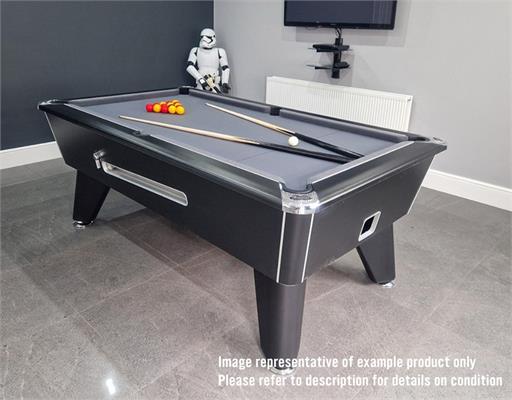 Signature Champion Premium Edition Pool Table: Black - Warehouse Clearance